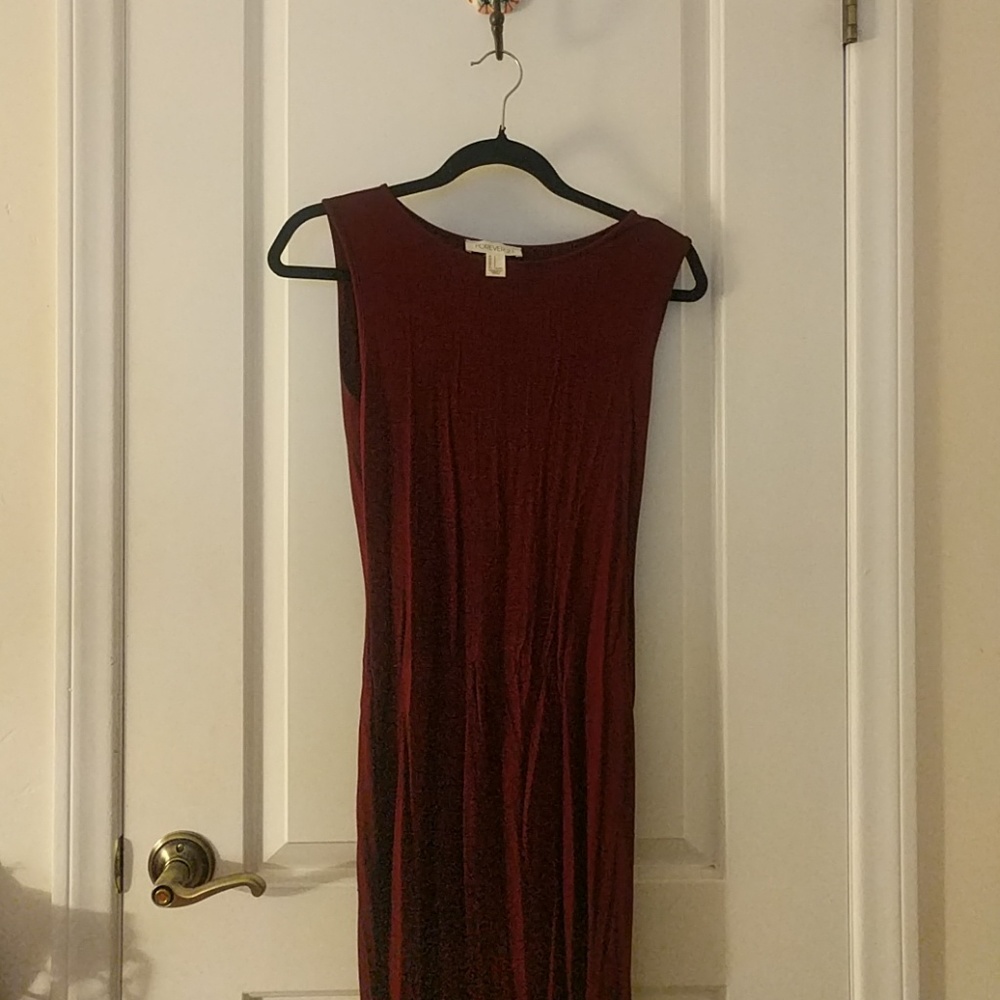 Maroon dress